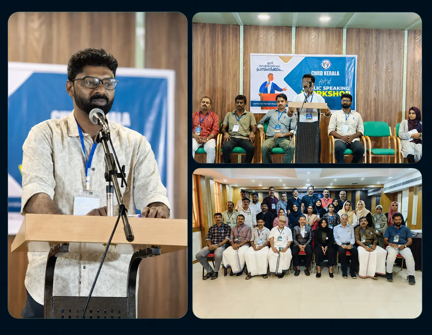 Professional training programs and workshops at CHRD Training Academy Malappuram