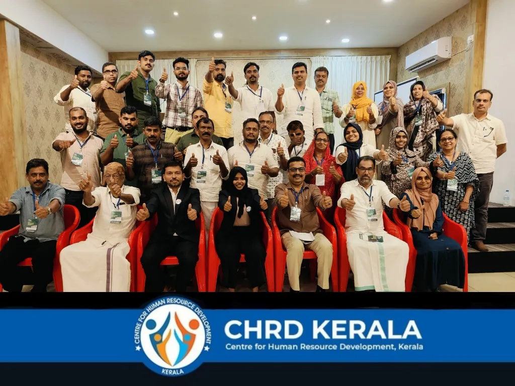 CHRD Training Academy students and faculty group photo after completing professional training program